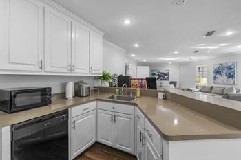Clubroom with kitchen